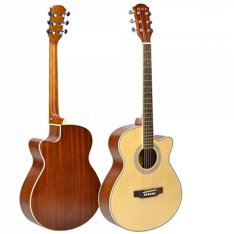 40 inch spruce sapele matt finish acoustic guitar