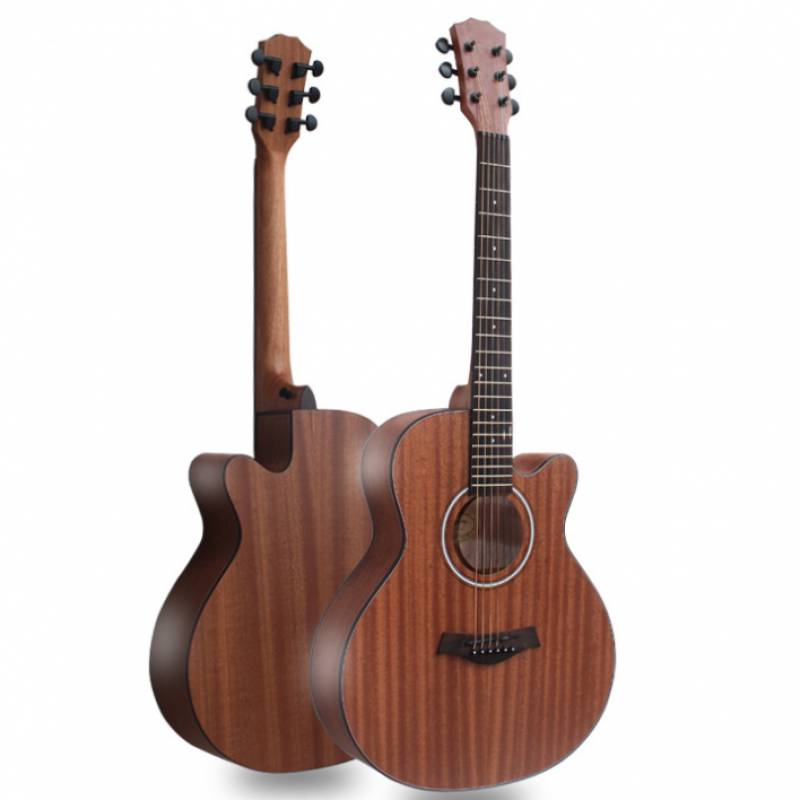 36 inch matt finish sapele acoustic guitar